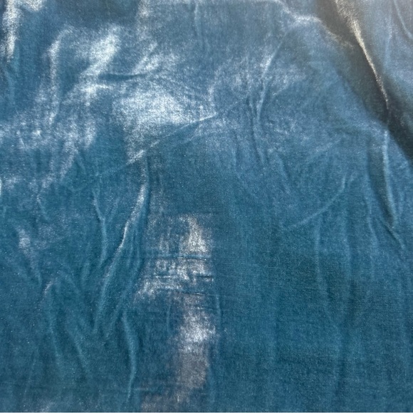 Sundance The Best Spring Velvet T-Shirt Dress Ever Teal/Blue Color- Size Small - Picture 11 of 11